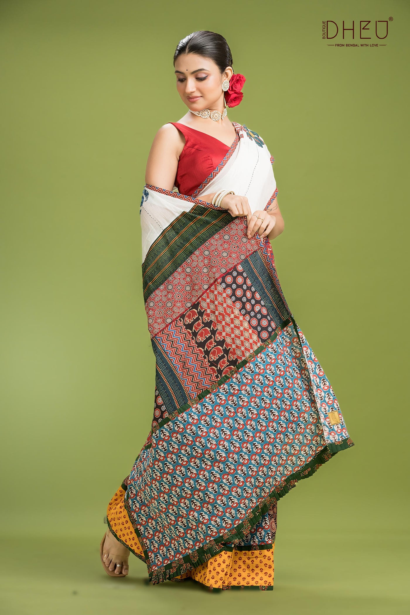 Exclusive Designer Mekhela Sador
