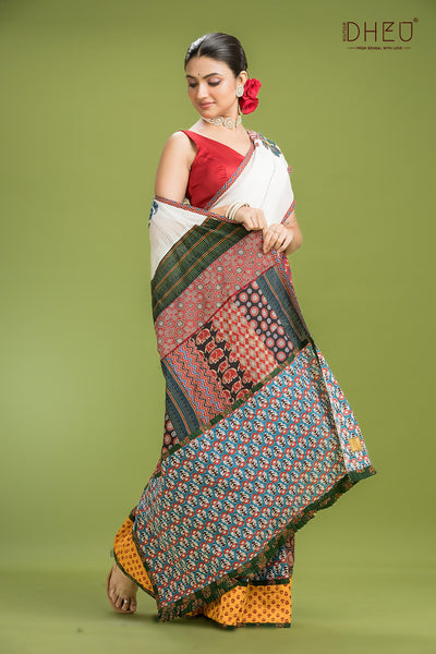 Exclusive Designer Mekhela Sador