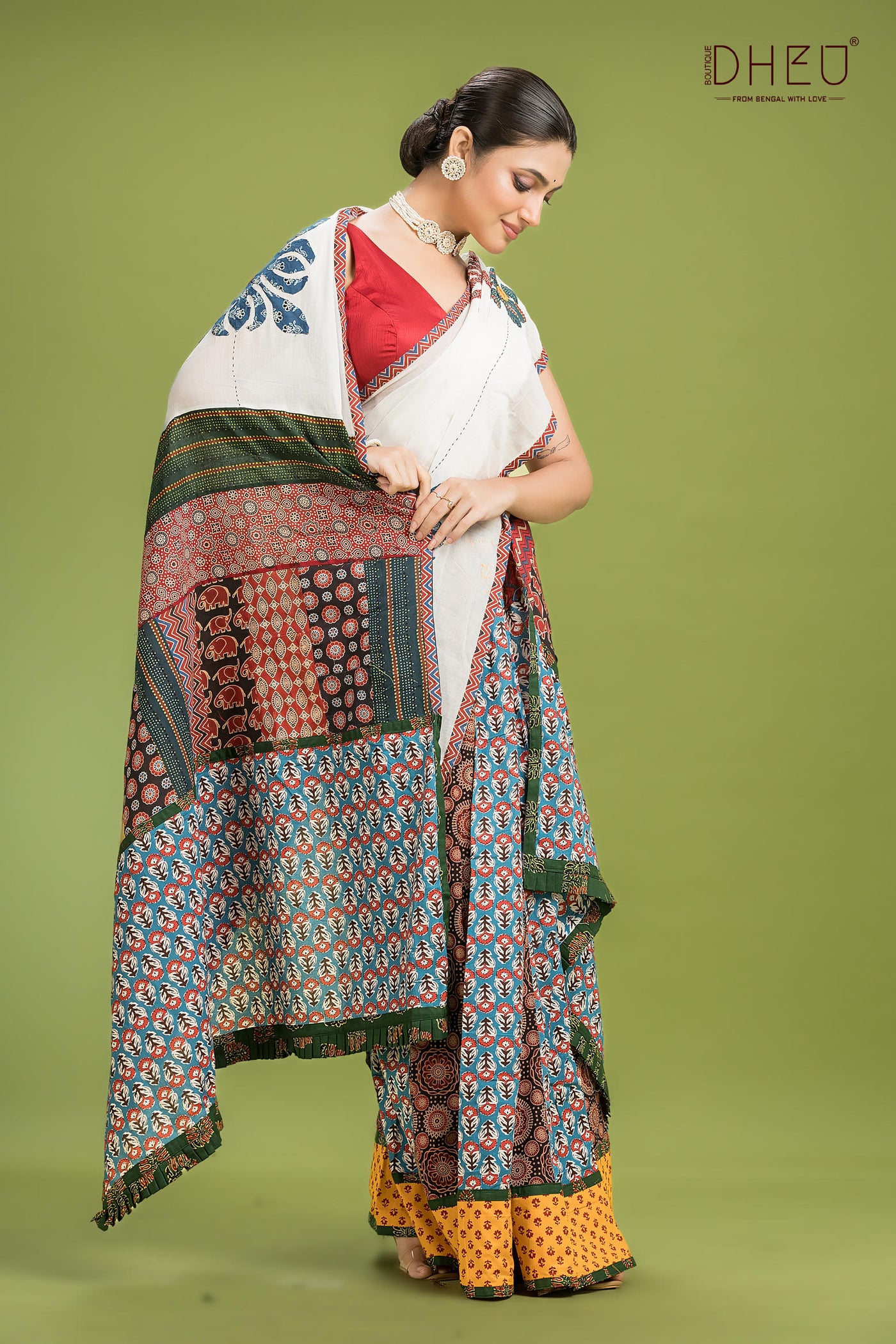 Exclusive Designer Mekhela Sador