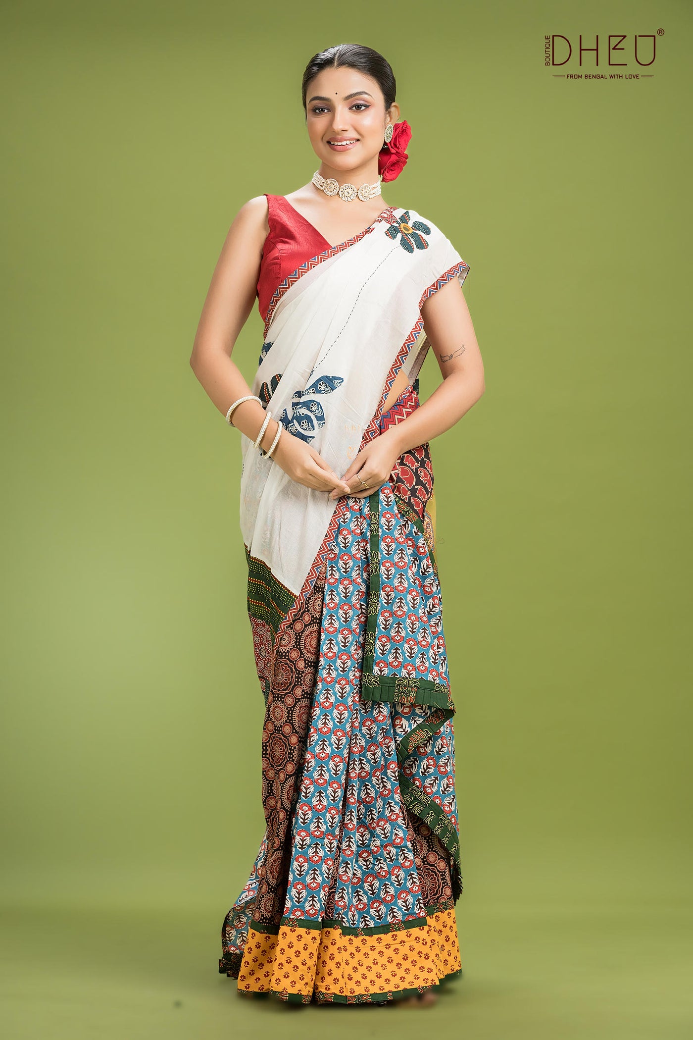 Exclusive Designer Mekhela Sador