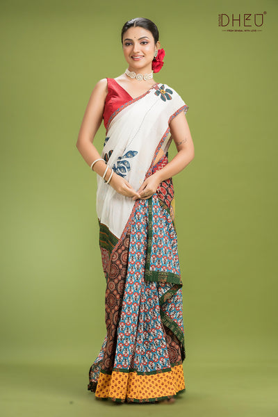 Exclusive Designer Mekhela Sador