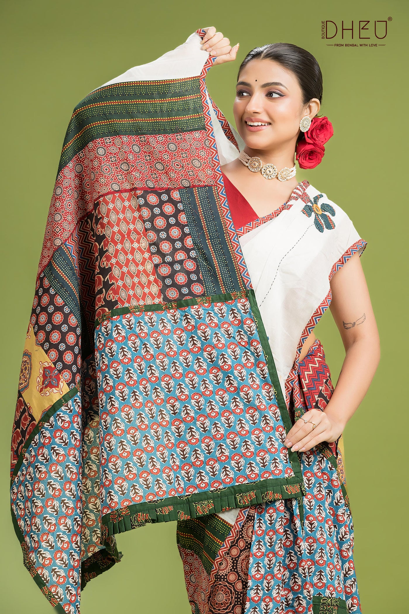 Exclusive Designer Mekhela Sador