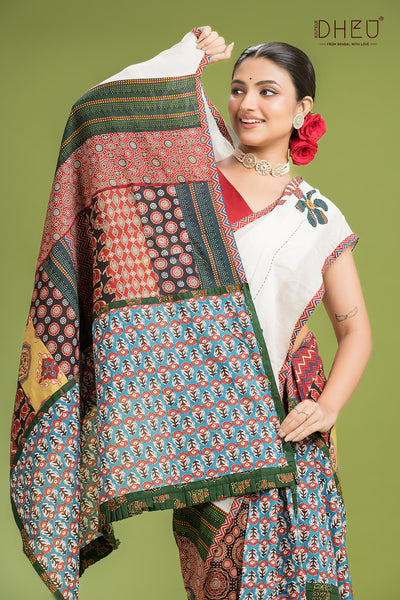 Exclusive Designer Mekhela Sador