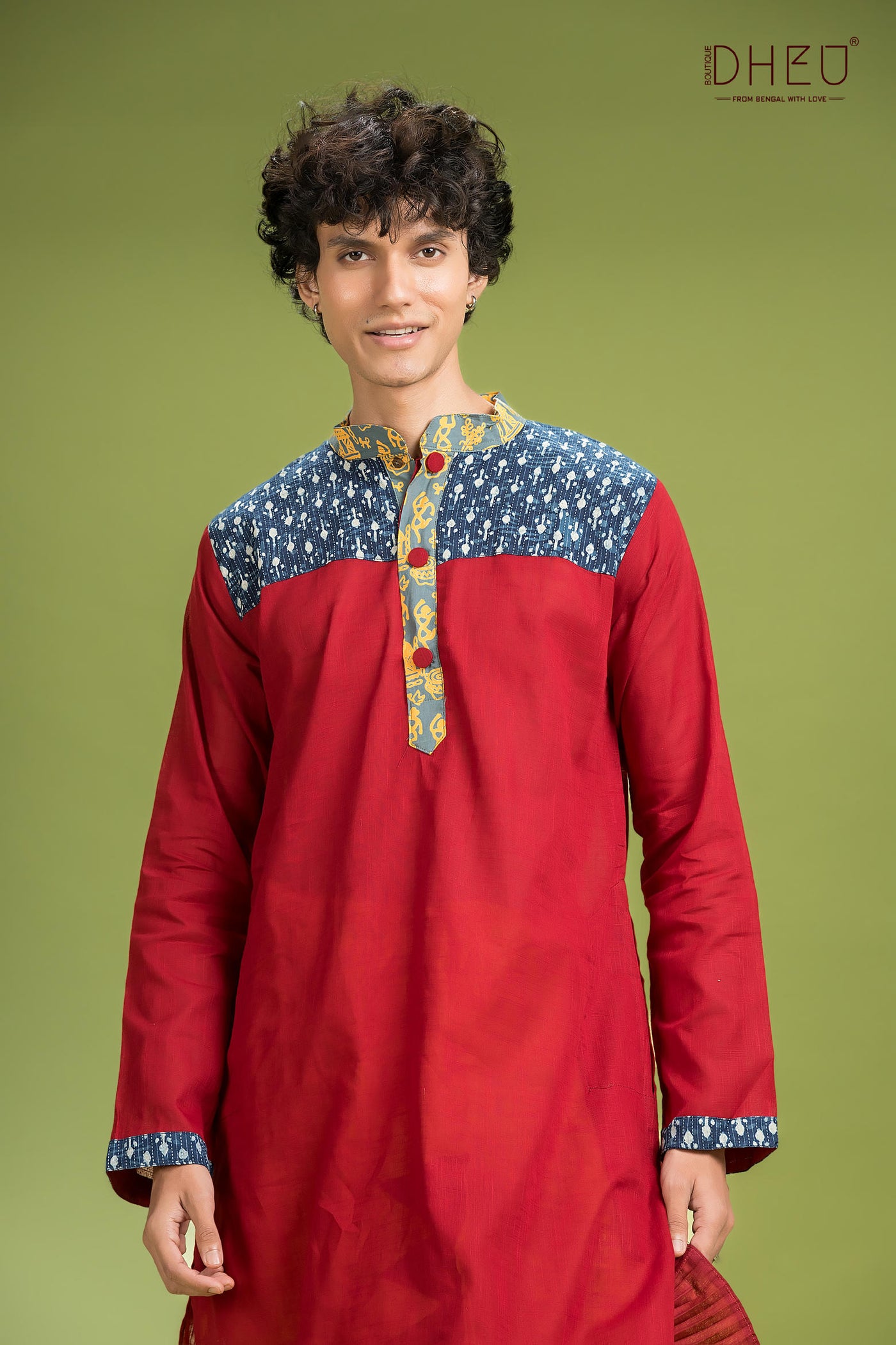 Exclusive Designer Kurta Dhoti(Optional) Set