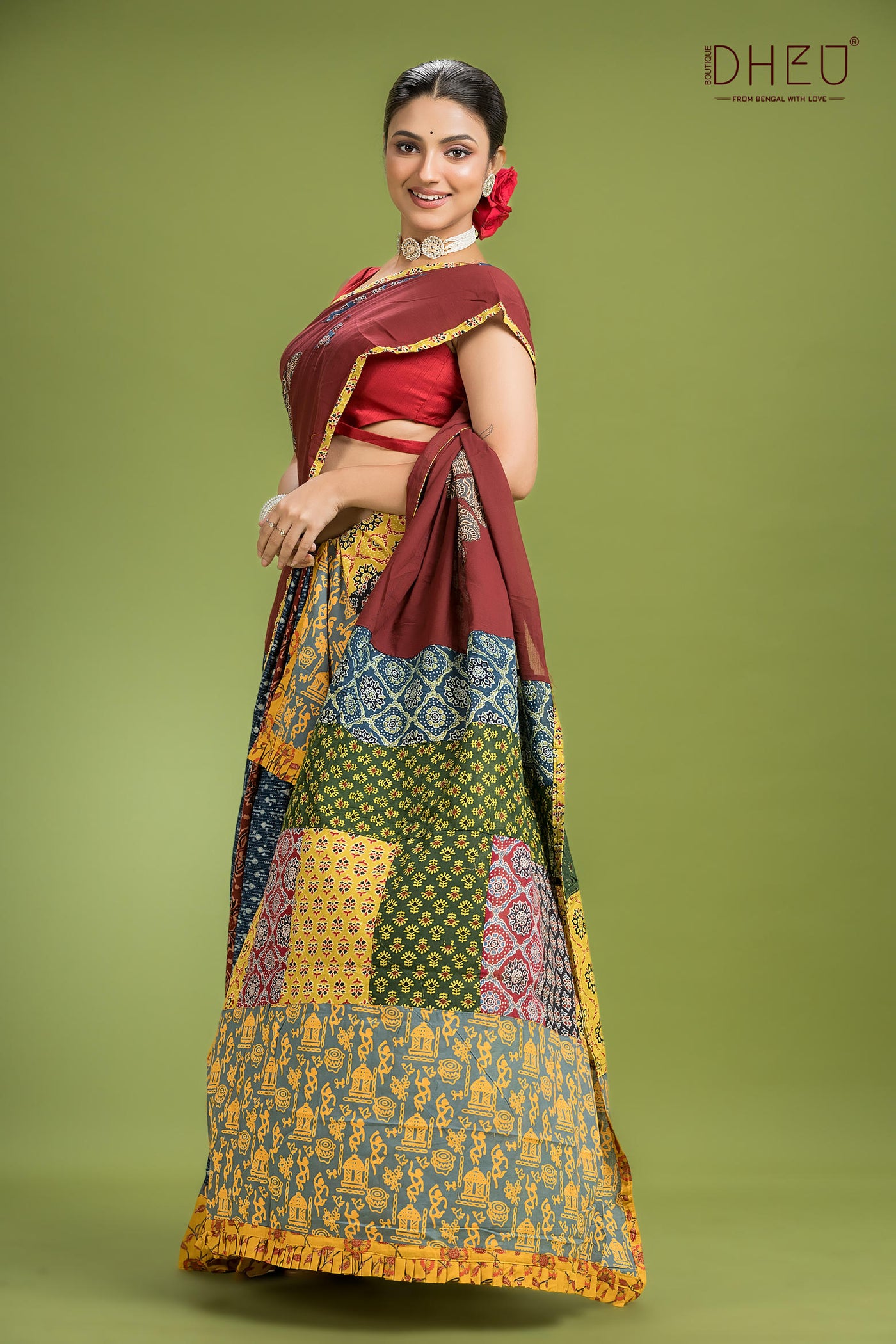 Exclusive Designer Mekhela Sador