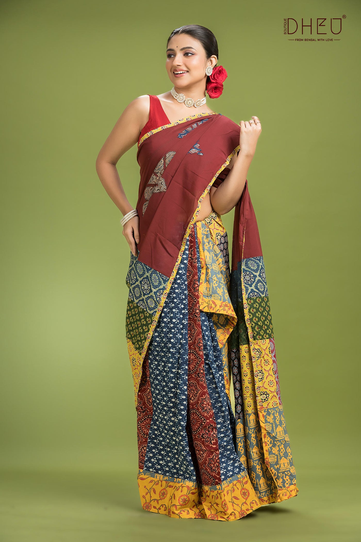 Exclusive Designer Mekhela Sador