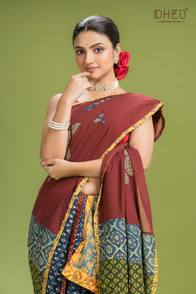 Exclusive Designer Mekhela Sador