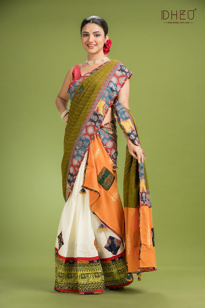 Exclusive Designer Mekhela Sador