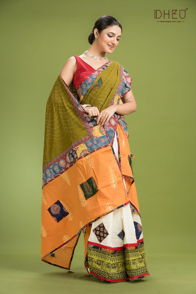 Exclusive Designer Mekhela Sador