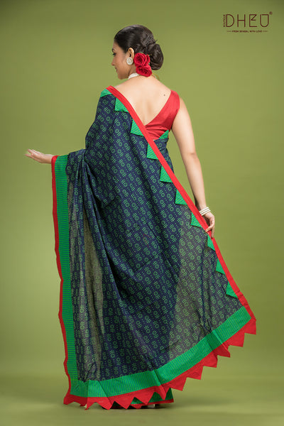 Dheu Exclusive Kurta & Saree Couple Set