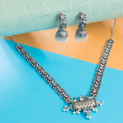 Dheu Necklace & Earrings Combo