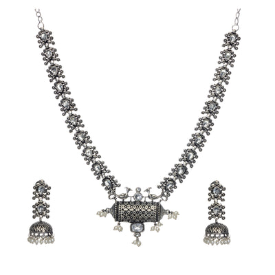 Dheu Necklace & Earrings Combo