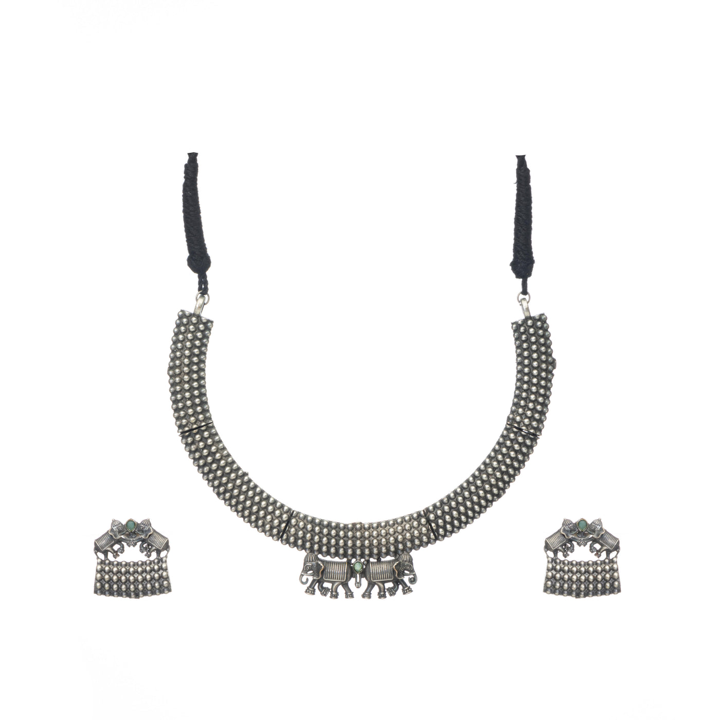 Dheu Necklace & Earrings Combo