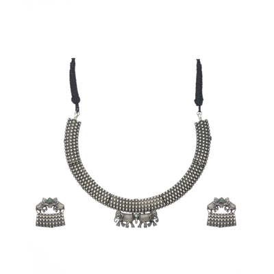 Dheu Necklace & Earrings Combo
