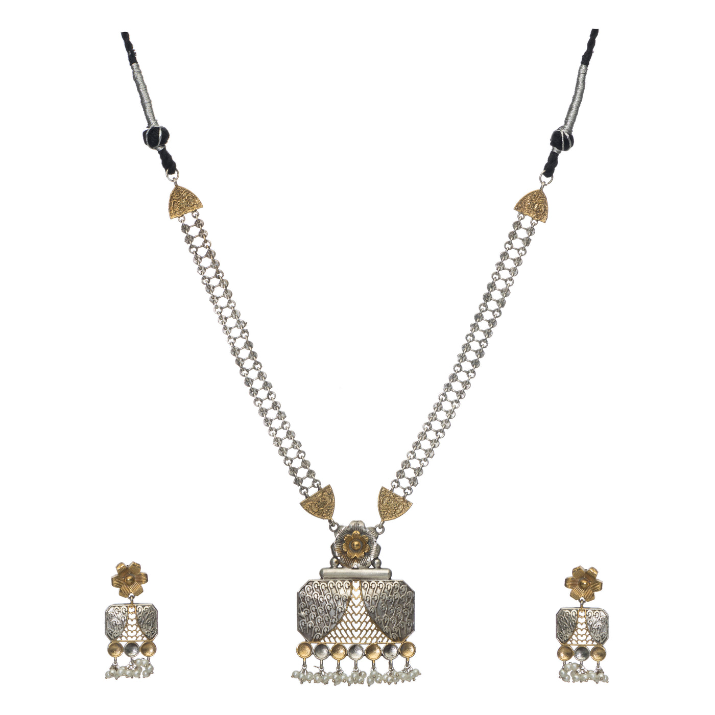 Dheu Necklace & Earrings Combo