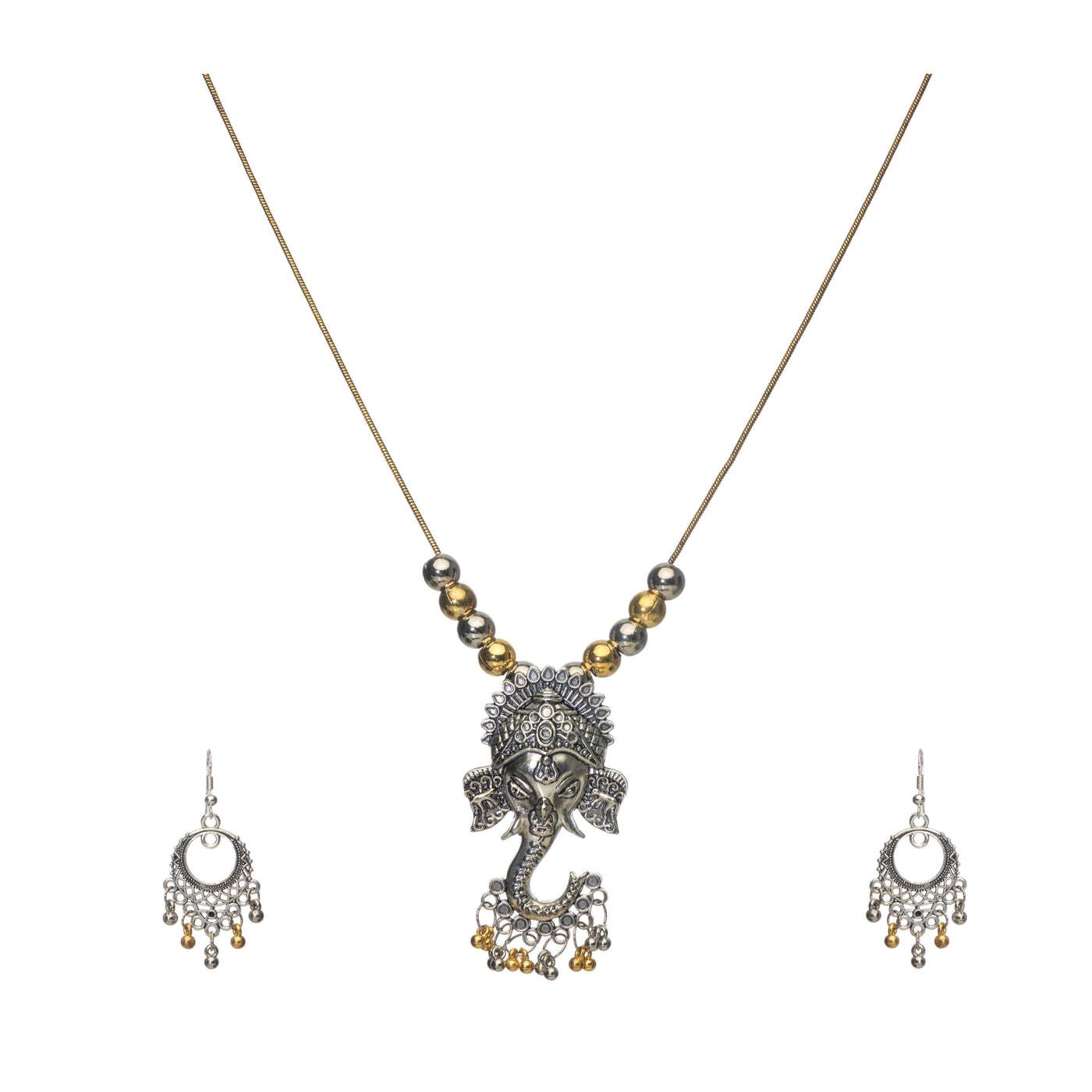 Dheu Necklace & Earrings Combo