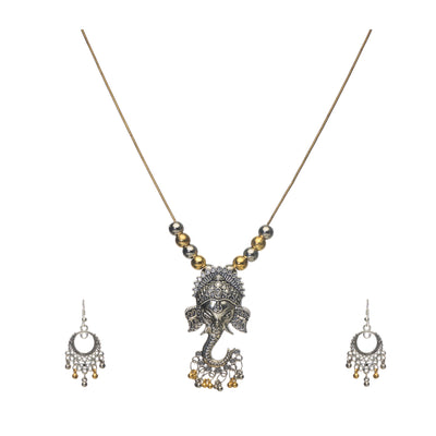 Dheu Necklace & Earrings Combo