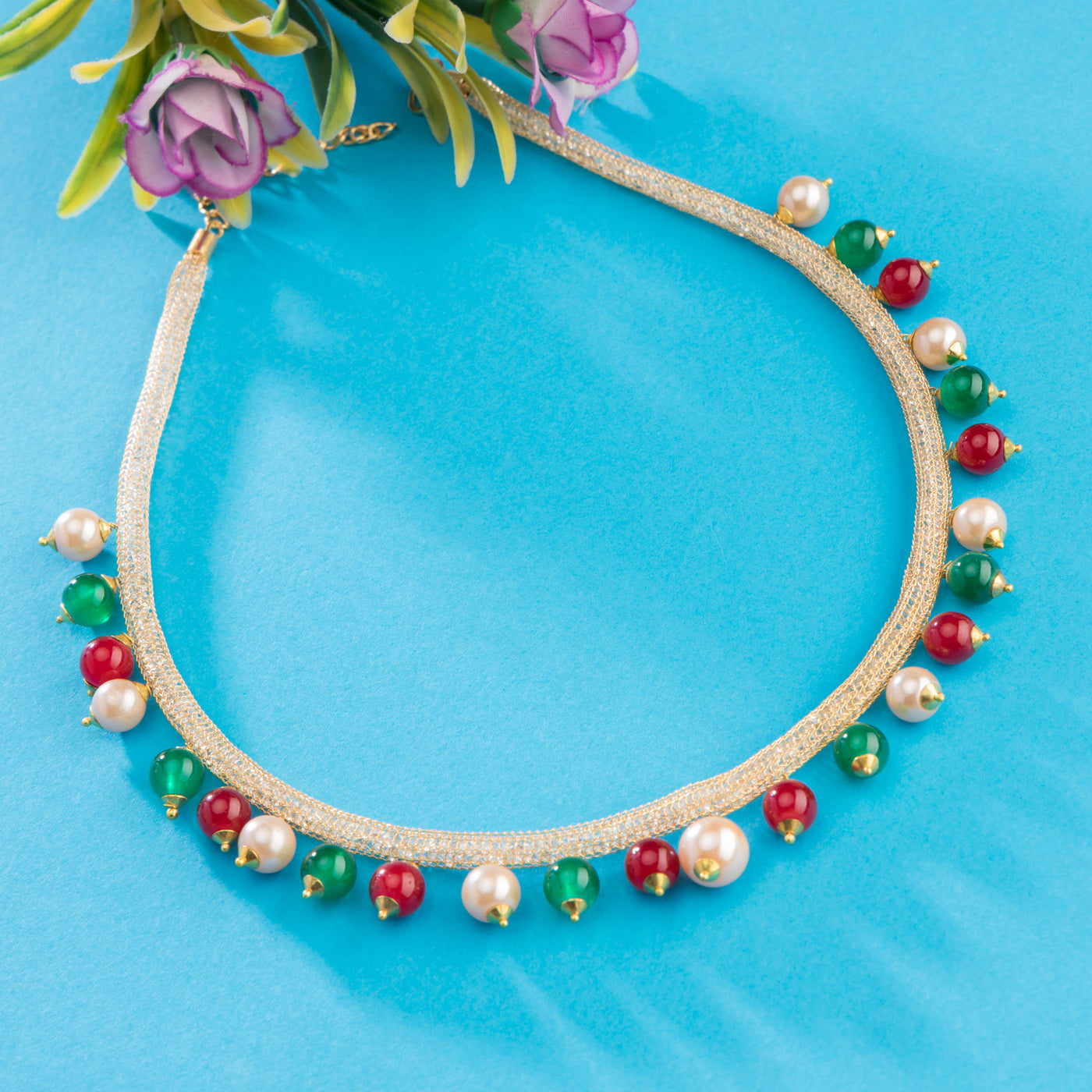 Dheu Necklace & Earrings Combo