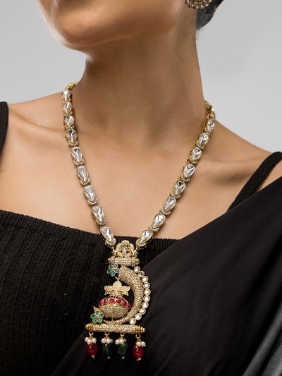 Dheu Designer Necklace & Earrings Combo