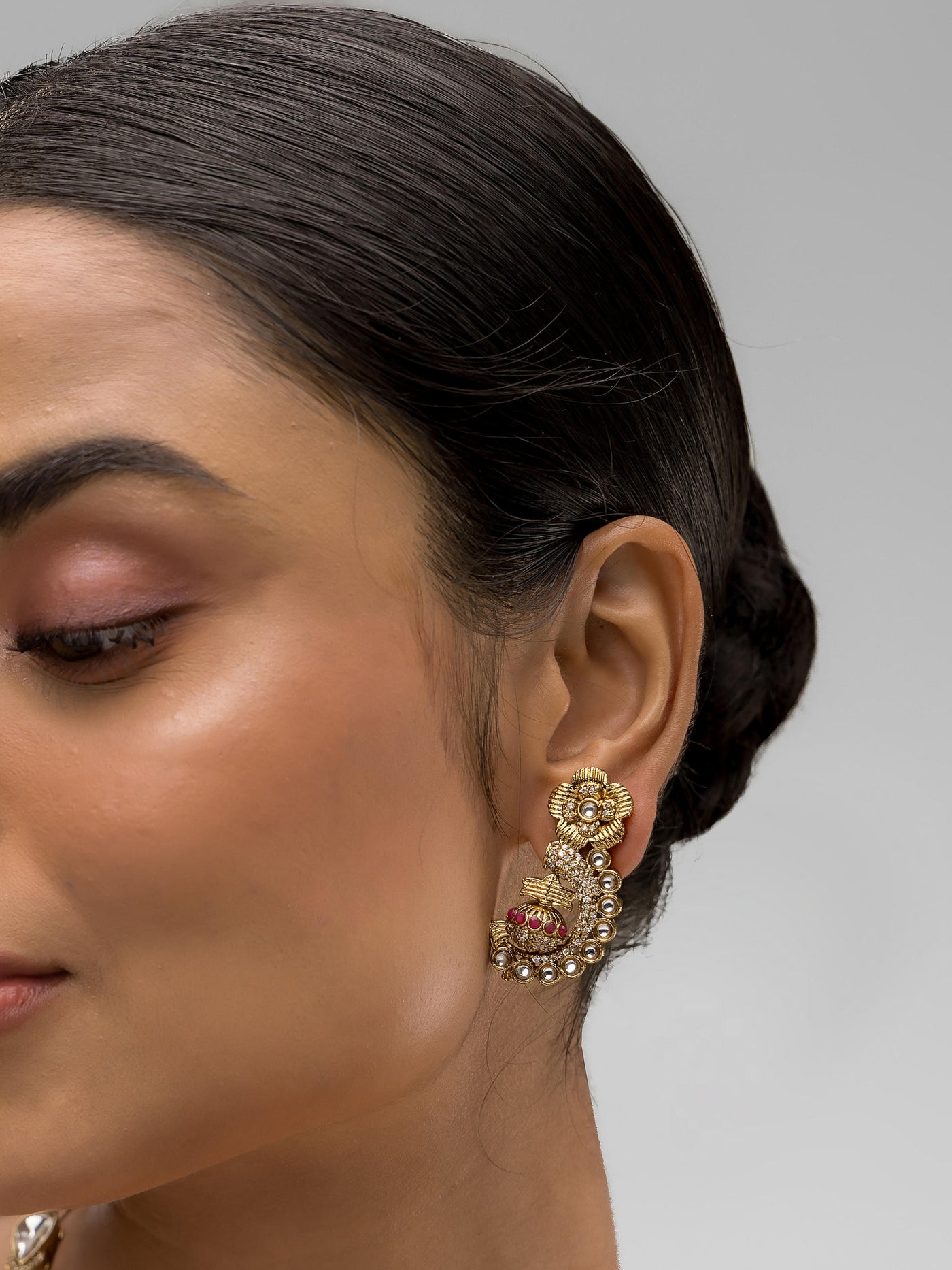 Dheu Designer Necklace & Earrings Combo