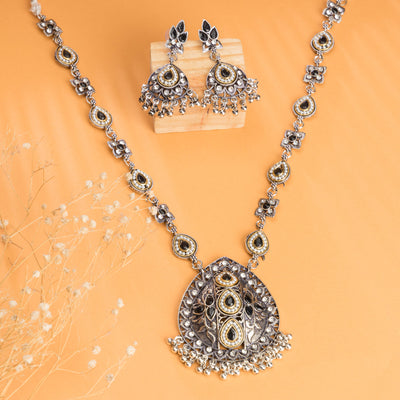 Dheu Necklace & Earrings Combo