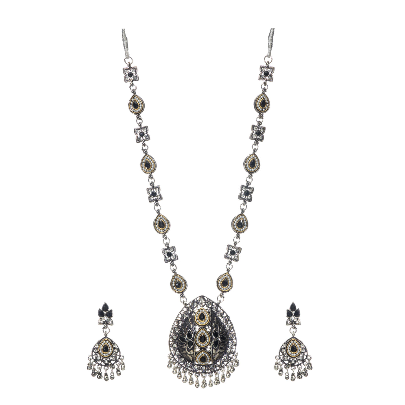 Dheu Necklace & Earrings Combo