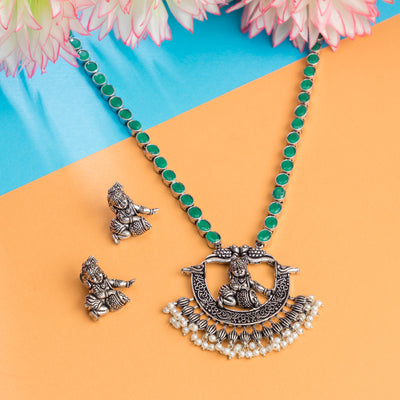 Dheu Necklace & Earrings Combo