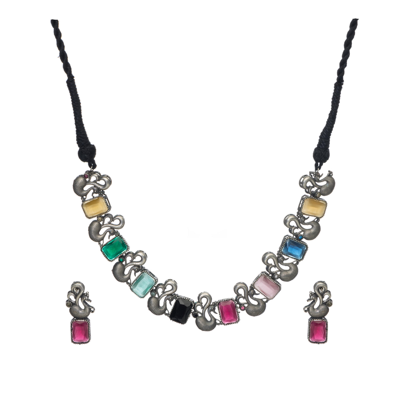 Dheu Necklace & Earrings Combo