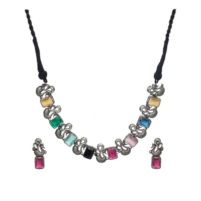 Dheu Necklace & Earrings Combo