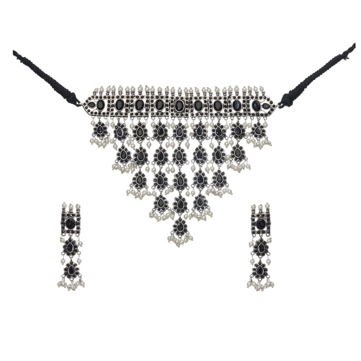 Dheu Necklace & Earrings Combo
