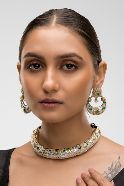 Dheu Necklace & Earrings Combo