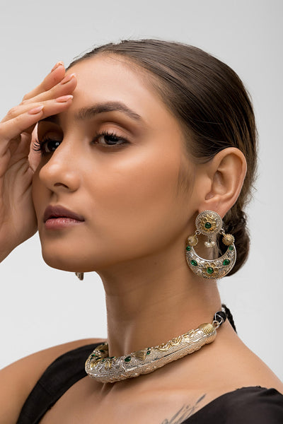 Dheu Necklace & Earrings Combo