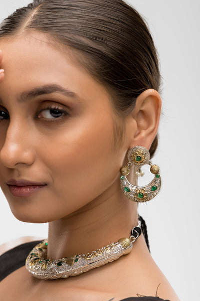 Dheu Necklace & Earrings Combo