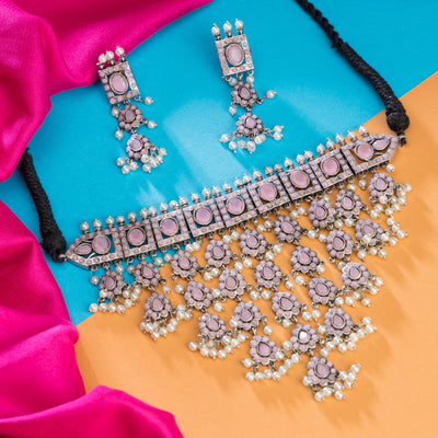 Dheu Necklace & Earrings Combo