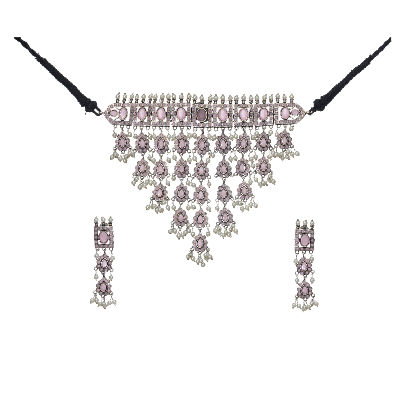 Dheu Necklace & Earrings Combo