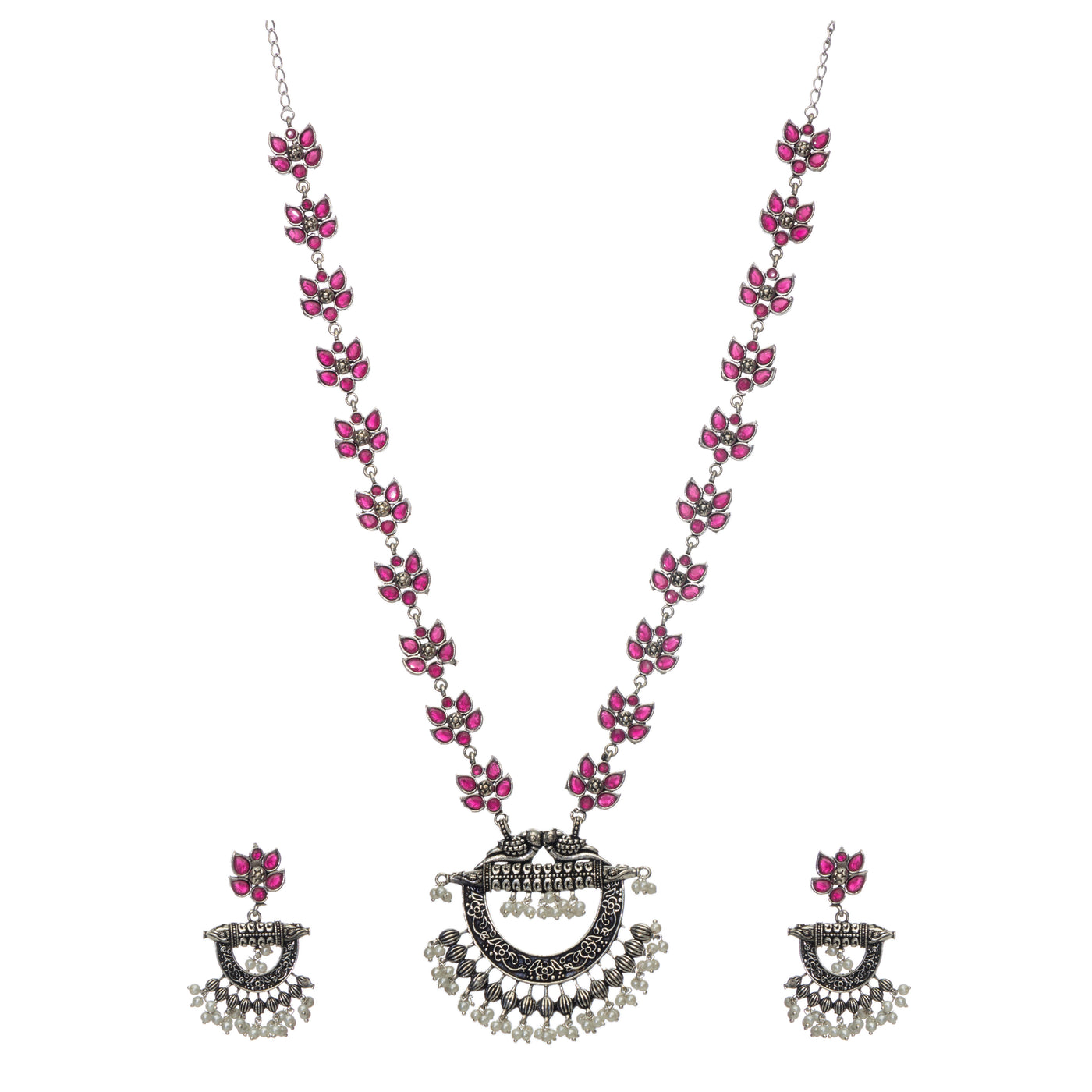 Dheu Necklace & Earrings Combo