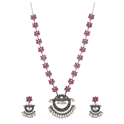 Dheu Necklace & Earrings Combo