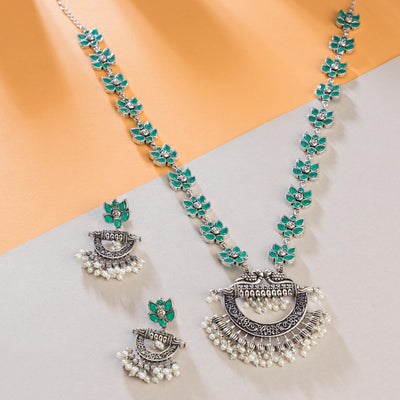Dheu Necklace & Earrings Combo