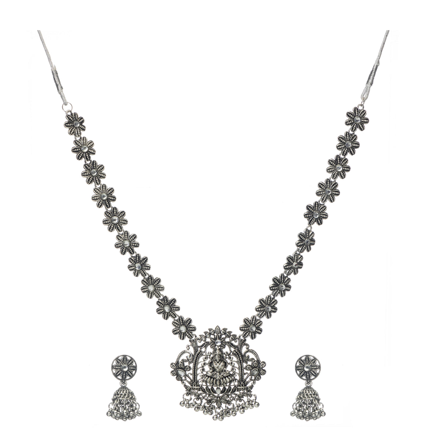 Dheu Necklace & Earrings Combo