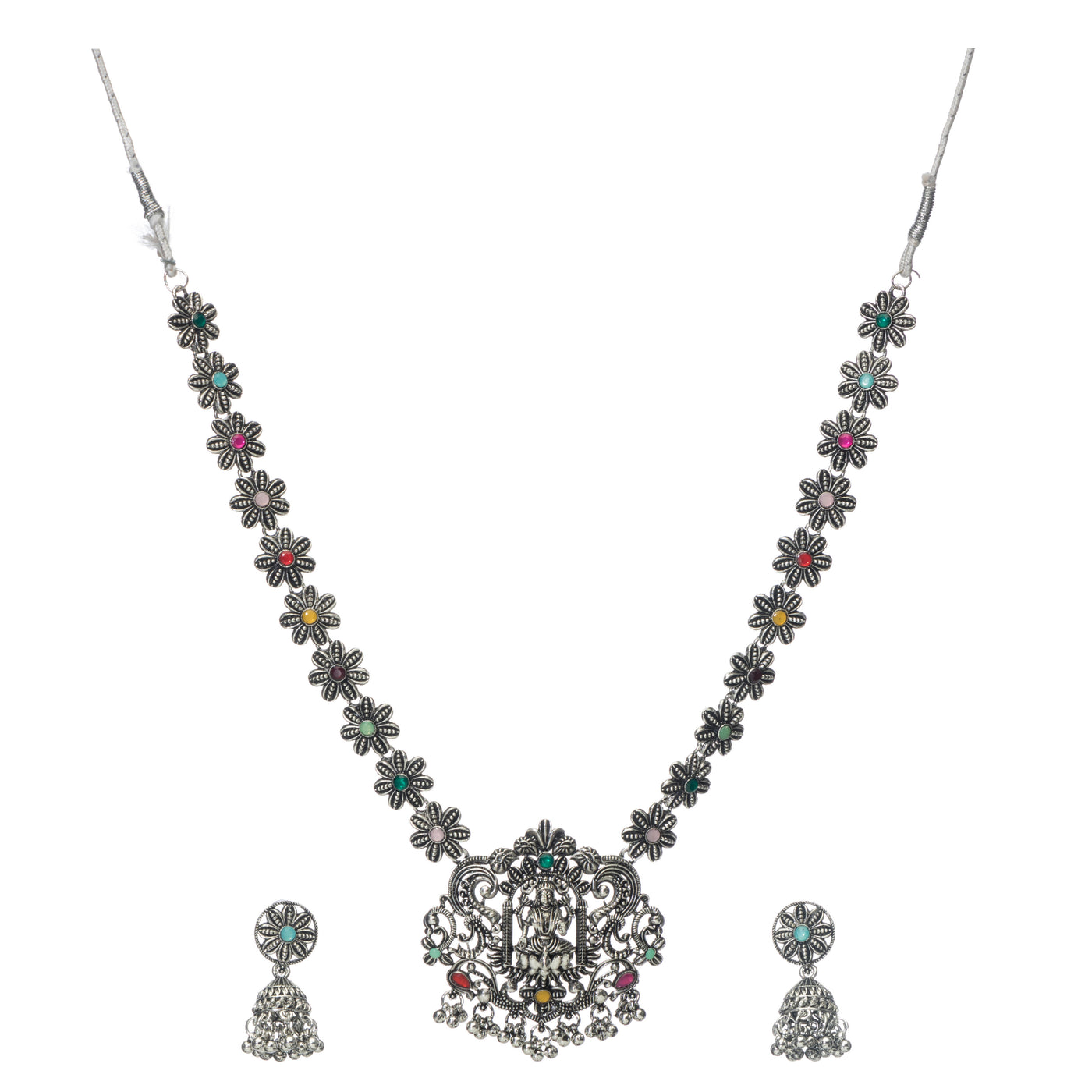 Dheu Necklace & Earrings Combo