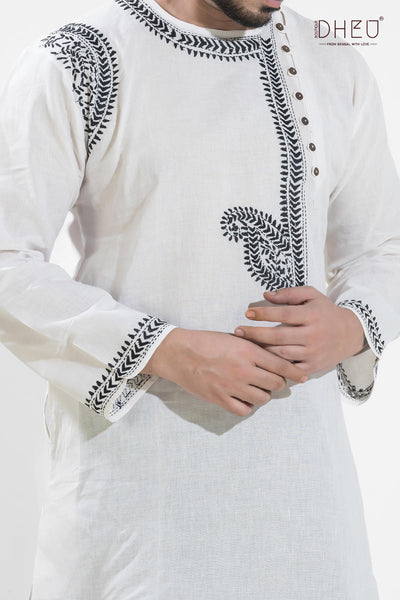 Designer Kurta & Dhoti(Optional)Full Set