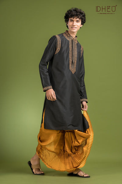 Exclusive Kurta & Dhoti(Optional) Set
