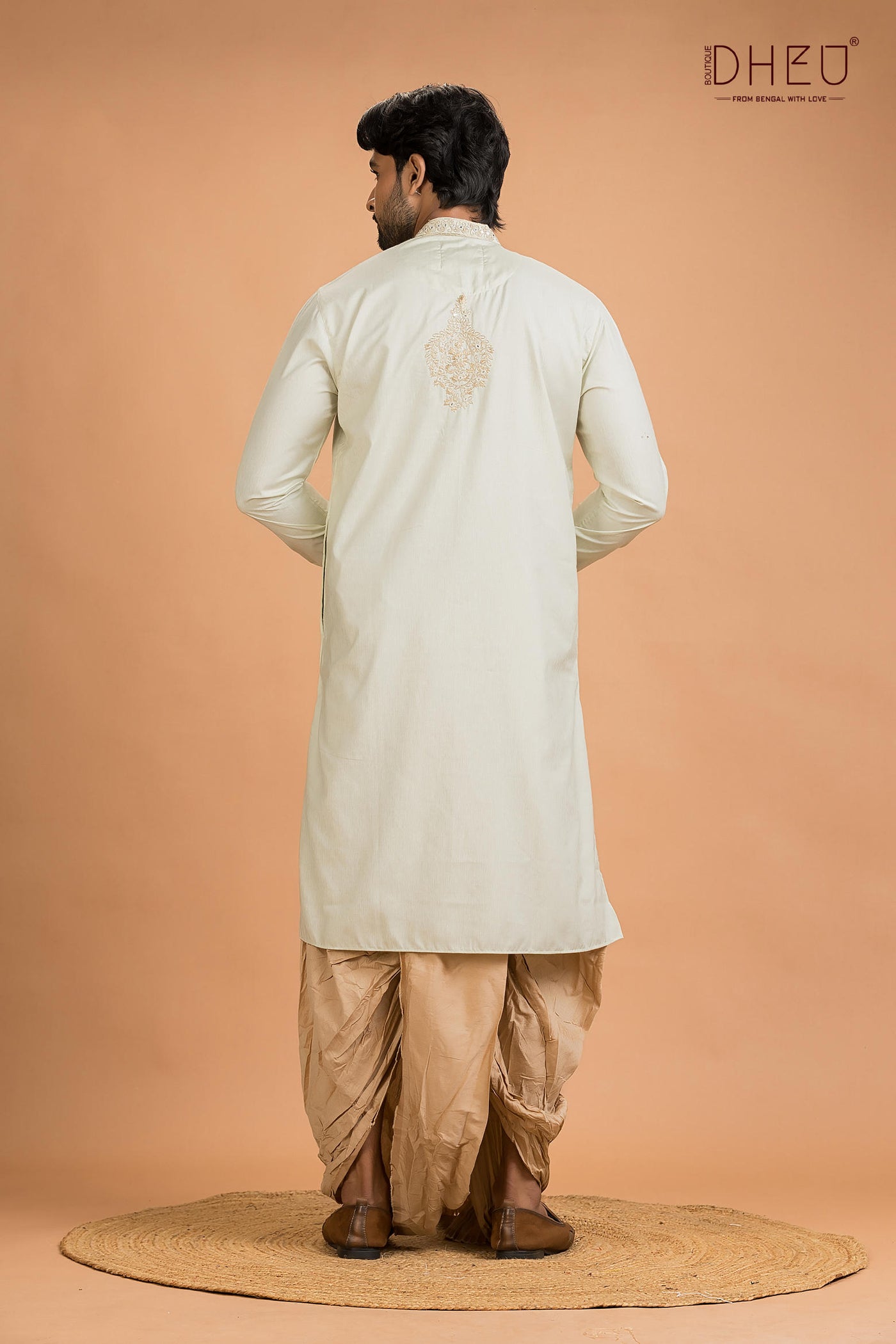 Designer Wedding Kurta & Dhoti(Optional) Set