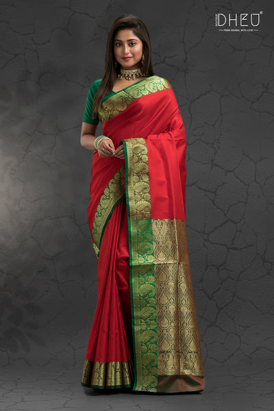 Kanjivaram Silk Saree - Wedding Collection