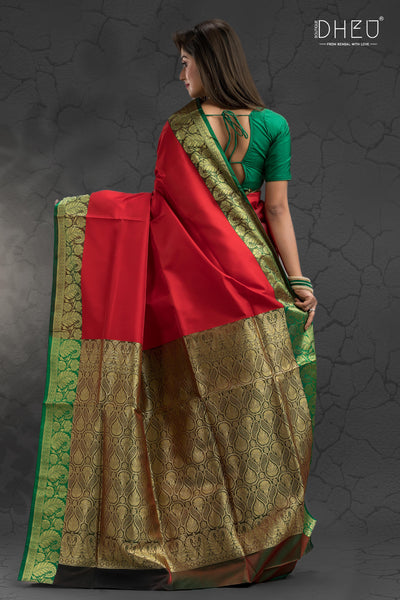 Kanjivaram Silk Saree - Wedding Collection