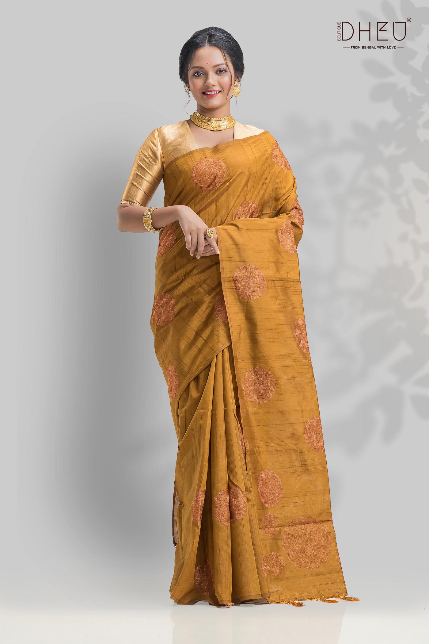 Designer benarasi silk saree at lowest cost only at dheu.in