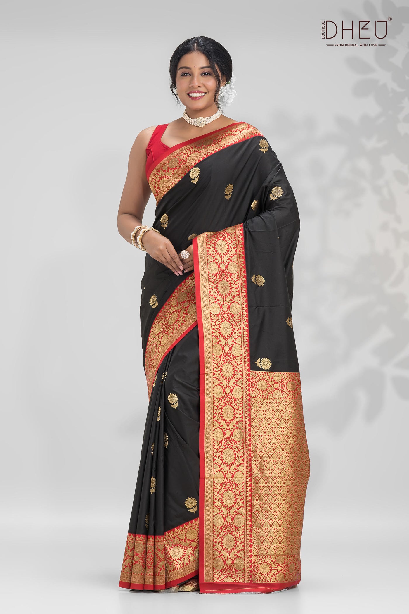 Semi Katan Benarasi Saree