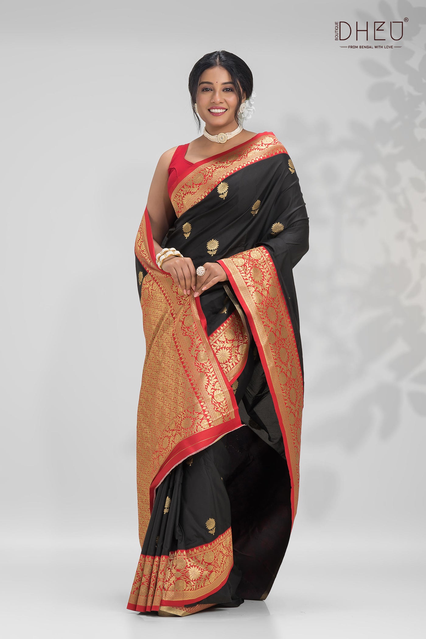 Semi Katan Benarasi Saree