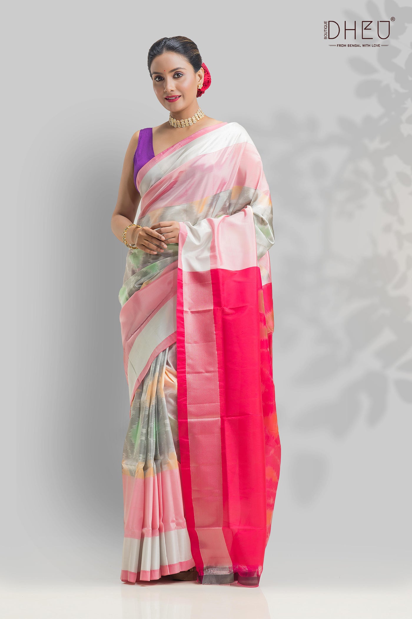 Exclusive Ikkat Silk Saree