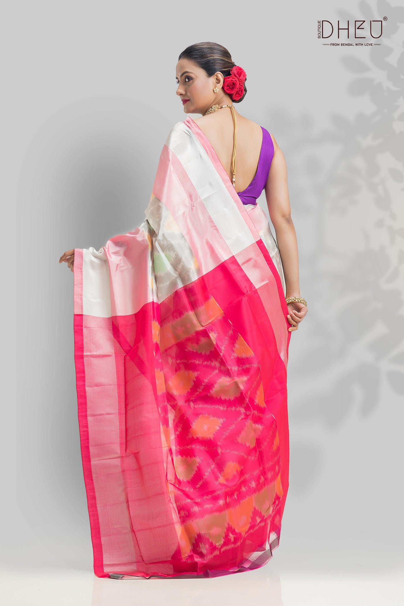 Exclusive Ikkat Silk Saree